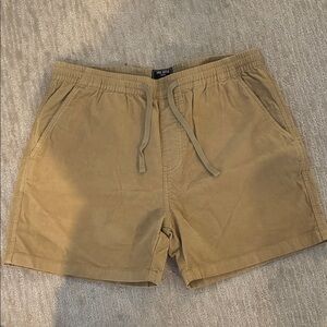 Todd Snyder Men's Khaki Flat Front Shorts